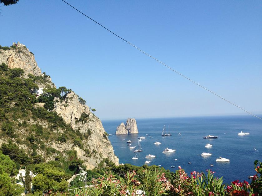 Your walking in Capri pays off - always!